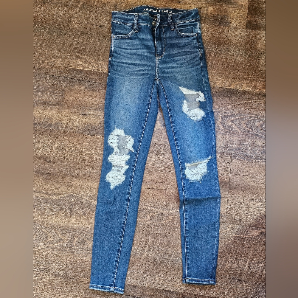 American Eagle HiRise Jegging 0 Regular